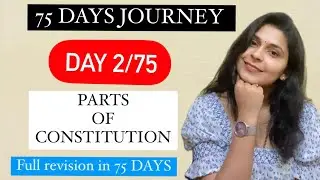Parts of constitution #gsforssccgl #gs #indianpolity #ssc #ssccgl #cgl #chsl #cpo #mts #ibacio #ibps