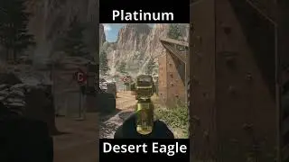 Getting Desert Eagle Platinum In MW2 #shorts