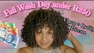 Affordable Wash Day line up | Under R250