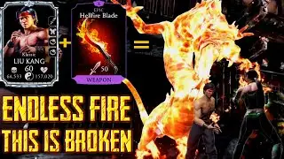 MK Mobile. Klassic Liu Kang + Hellfire Blade Will BLOW YOUR MIND! Endless Fire!