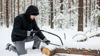 Solo Winter Camping | One Tent in a Frozen Wilderness