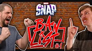Добро пожаловать в список забаненных! Новая серия Marvel Snap!