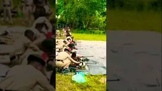NCC firing range weapon training || NCC cadets camp firing training #mockdrillindia #pahalgam #army