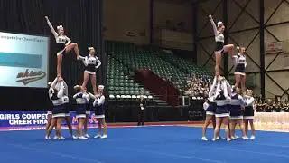 DeWitt&rsquo;s Round 3 at the 2018 MHSAA competitive cheer state finals