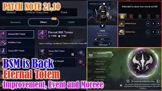 [PATCH NOTE] BSM Revamp, Eternal Totem, Class Balance, Event and More - Black Desert Mobile