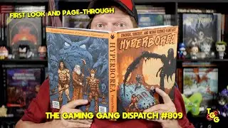 First Look at the Hyperborea Player's Manual on The Gaming Gang Dispatch EP 809