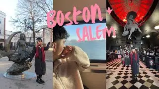 Prenending Im In Hocus Pocus 🧙‍♀️☕️🍂 BOSTON / SALEM VLOG!
