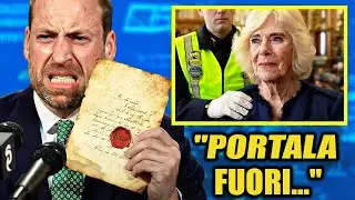 Camilla CACCIATA dopo che il Principe William ha letto pubblicamente l'ultima lettera di Diana