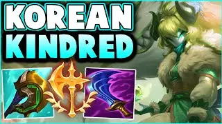 How Good Is the Rank 1 Korean Kindred Divine sunder build!? Korean Kindred Build - League Of Legends