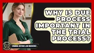 Why Is Due Process Important in the Trial Process? | Criminal Defense Law Uncovered News