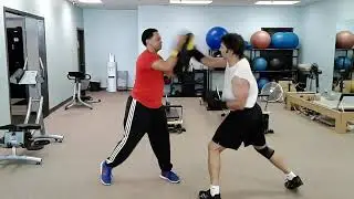 Shedrack Anderson teaches Boxing drills set for training movement and speed
