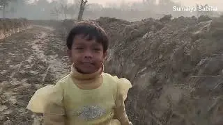 আমাদের রাস্তা হওয়ার জন্য মাটি কাটার কাজ শুরু হয়ে গেছে | Sumaiya Sabiha