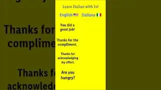 Short conversation - Learn Italian with Ivi