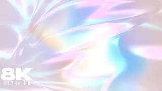 8K UHD Relaxing Aesthetic Hydrochrome Pastel Liquid Gradient with LED Mood Light for 2 Hours