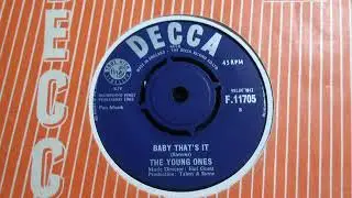 Mersey Beat - THE YOUNG ONES - Baby That's It - DECCA F 11705 UK 1963 Jimmy Stevens Talmy & Stone