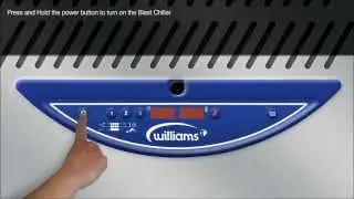 Programming a Williams Blast Chiller - Soft Chill