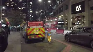 London Walk | February 2025 | Weekend Night 🌬️✨Walk | Spitalfields - Liverpool Street Station [4K]