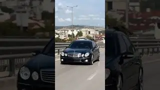 W211 E 55 AMG V8 Acceleration 🇹🇷 #dance #music #dj #techno #e55 #amg #kompressor