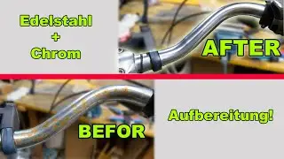 ROSTIGE FAHRRAD CHROMTEILE AUFBEREITEN! | TUTORIAL | FACTOREM