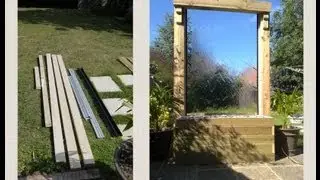Glass waterfall build.
