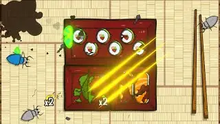 Winner of Ludum Dare 56 Game Jam - Bento Bugs Gameplay