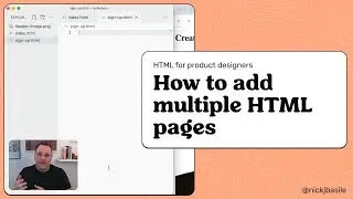 How to add multiple HTML pages