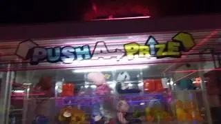 Coin Operated Push A Prize Amusement Arcade Machine