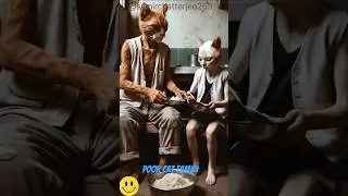 POOR CAT FAMILY 🐱😹👥#shorts#short#cat#poor#family