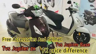 Tvs Jupiter Std Vs Zx 2021 Comparison |Which One You Should Buy ?