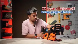 gasspoll.. berasa bawa ninja 2 tak 🤣🤣 -  YASUKA YSK 1800 XT-16 GASOLINE MINI CHAINSAW 16