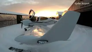 Flightseeing around Oslo