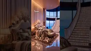 which luxury bedroom you are choosing for sleep #aesthetic #cozynights #aurora#relaxing