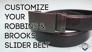 How to customize your Robbins & Brooks Belt