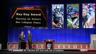 Memphis Football: Tom Hornsey Wins the Ray Guy Punter of the Year Award