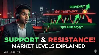 Support & Resistance Explained in Hindi | Trading Levels Kaise Identify Kare? | Day 2