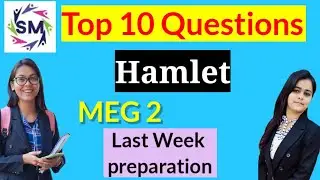 Top 10 questions from Hamlet, Most expected questions from Hamelt, meg 2 British Drama