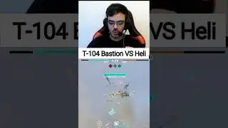 T 104 Bastion VS Heli - MWT Tank Battles  #gaming #ibragod
