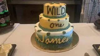 &ldquo;Wild One&rdquo; birthday cake