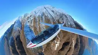 Glider Flight to 4000m Over Swiss Alps | DuoDiscus Soaring Varese to Monte Leone