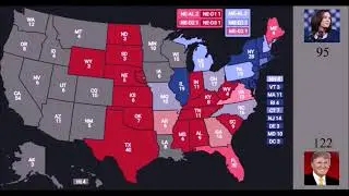 2024 Presidential Election Timelapse