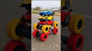 Practical Remote Control Limbo & Moka Cars 🚘 #shorts