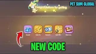 NEW WEEKLY GIFT CODE  PET SUM GLOBAL 😍 30 JAN 2026