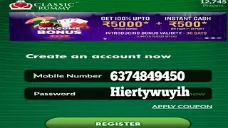 How To Register On Classic Rummy | Rummy Tech