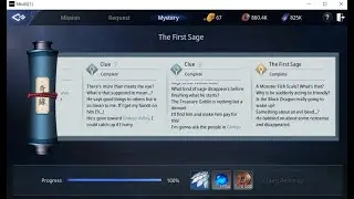 Mir4 - The First Sage Complete Mystery