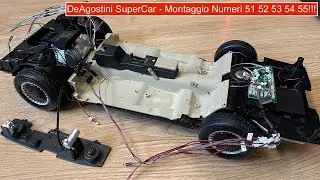 DeAgostini SuperCar - Montaggio Numeri 51 52 53 54 55!!!