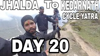 Jhalda To Kedarnath Cycle Yatra Day 20 Cycle Kharap Ho Geya #jhaldatokedarnath #kedarnathcycleyatra