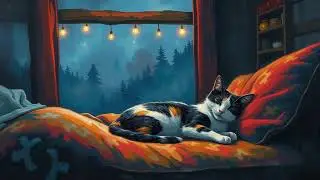 Soft Lo-Fi Lullaby 🐾 Cozy Cat Music
