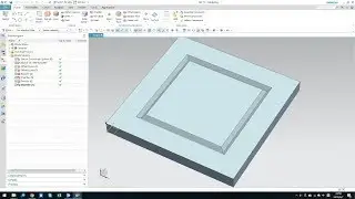 G code tutorial, Artcam, NX, PowerShape. simple V groove