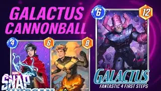 BEST GALACTUS DECK?| Galactus Cannonball| Marvel Snap