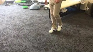 Clock Reach Single Leg Stance